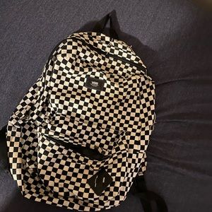 Vans checkered backpack